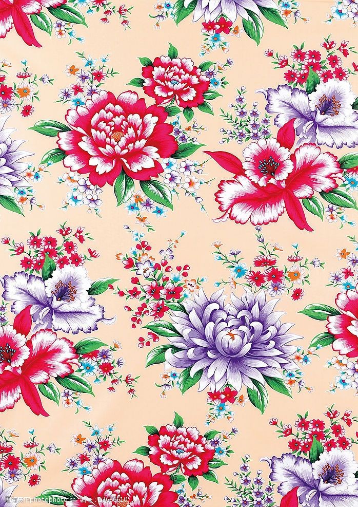 花布底紋圖片素材